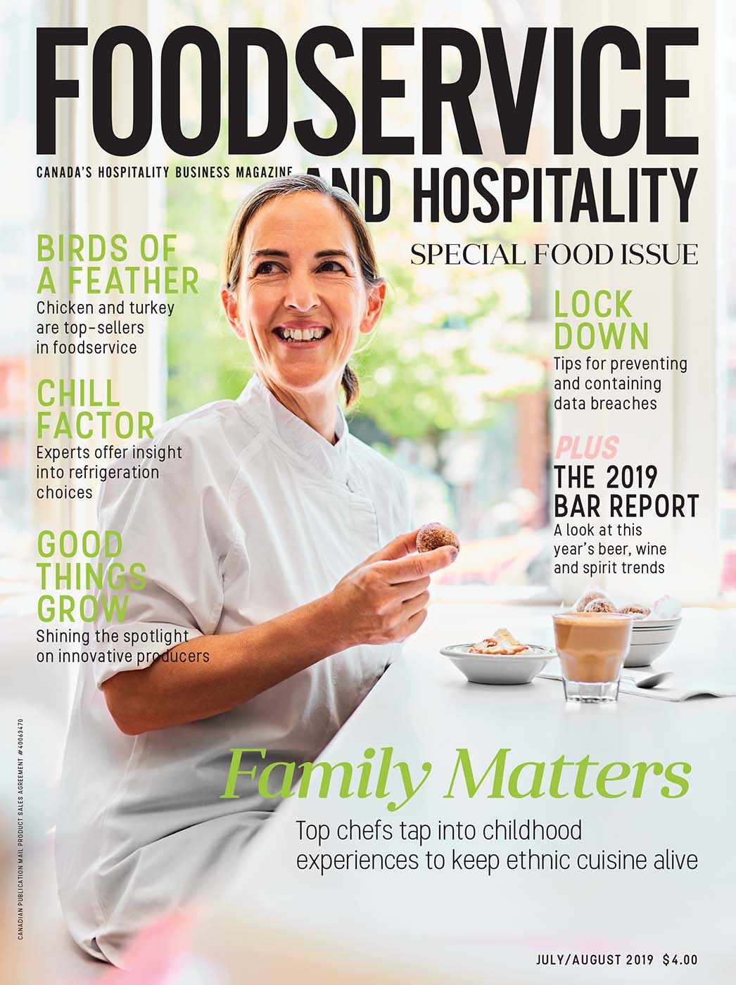 Editorial photography for Fooservice & Hospitality Magazine