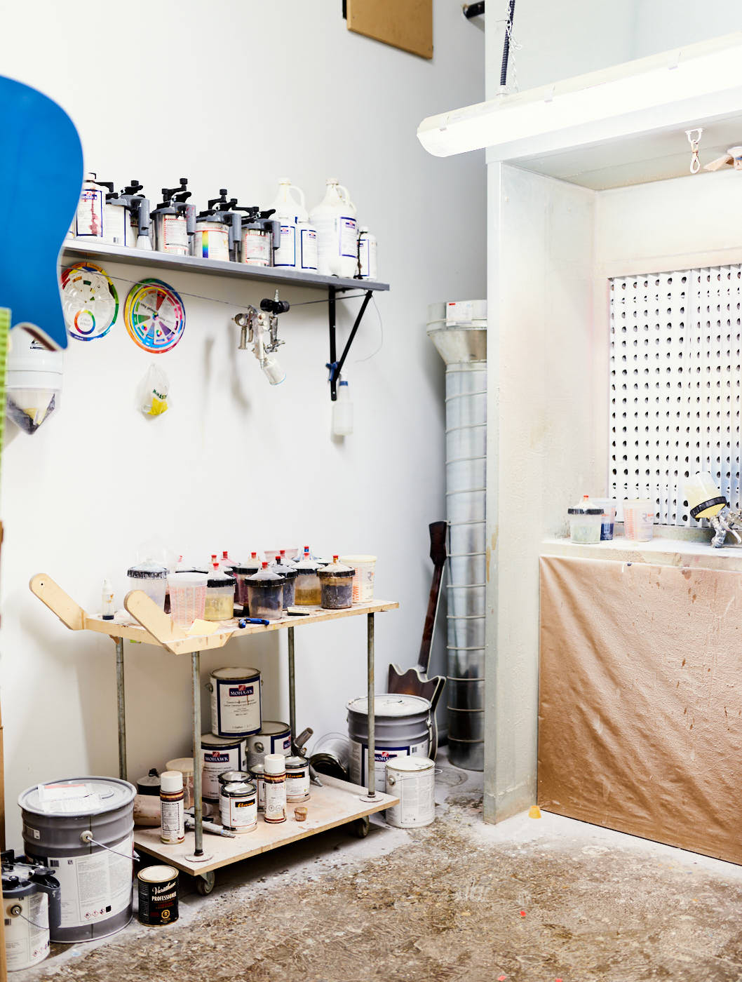 toronto-small-business-guitar-company-painting-room